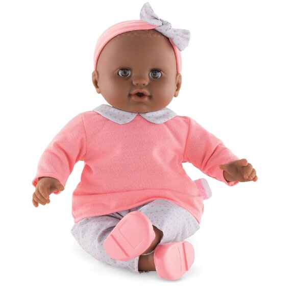 Corolle Mon Grand Poupon Lilou Black Baby Doll 14"(36cm) New in Box - Picture 3 of 13